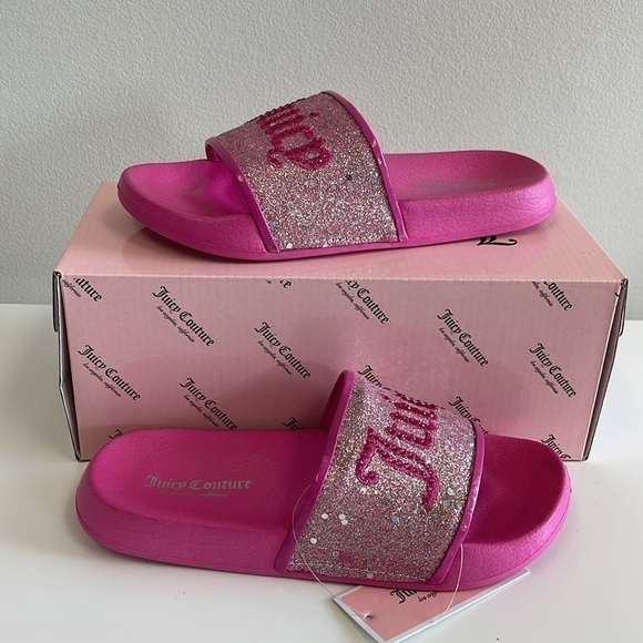Juicy Couture Girls Slide Sandals - Picture 3 of 5
